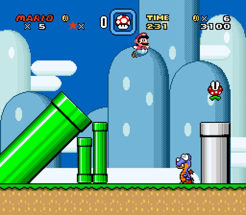 Super Mario World — скриншот 1