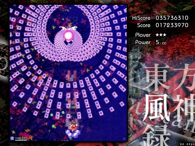 Touhou 10: Mountain of Faith — скриншот 3
