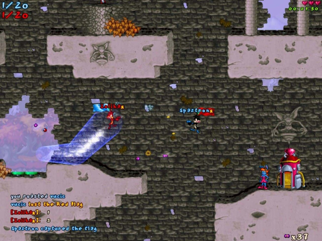 Jazz Jackrabbit 2 — скриншот 3