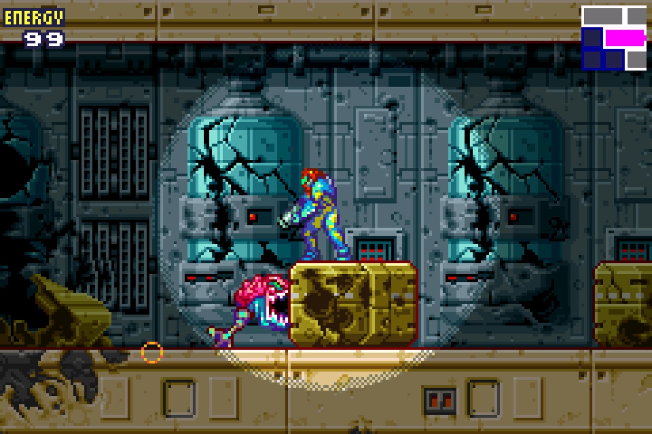 Metroid Fusion — скриншот 1